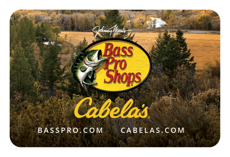 Bass Pro Shops and Cabela's Gift Card - $250