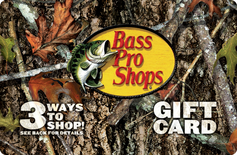 Bass Pro Shops Camo Gift Card - $50