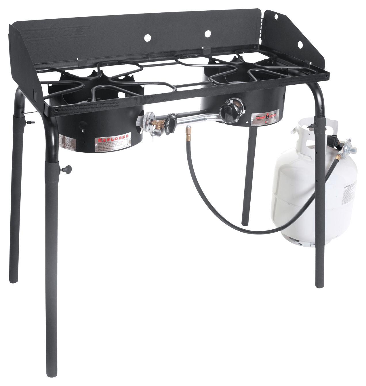 Camp Chef Explorer 2-Burner Camp Stove-Black