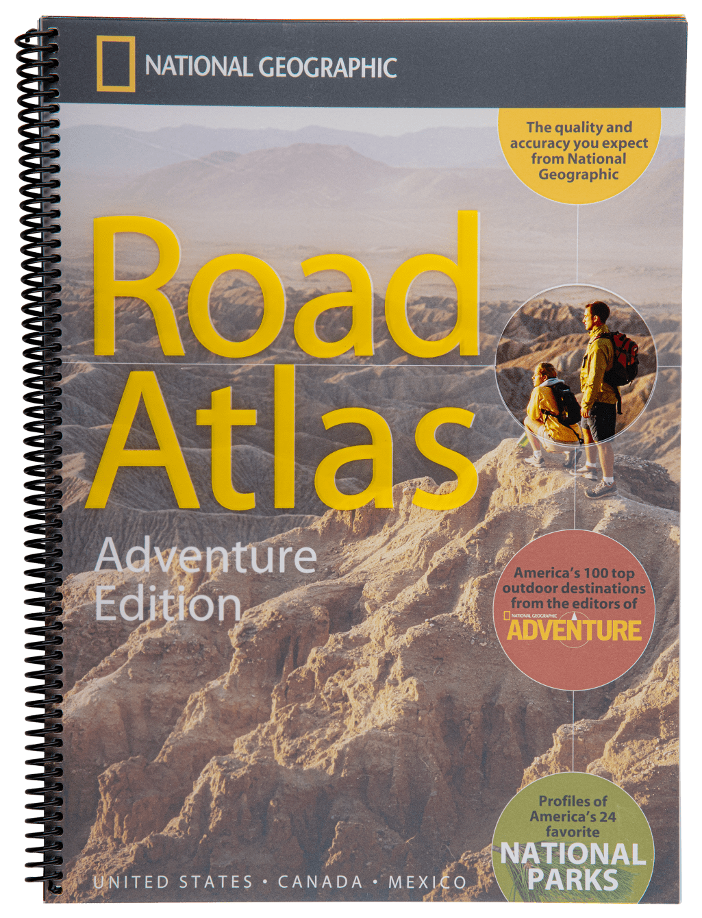 National Geographic Road Atlas: Adventure Edition - gifts for outdoorsy dads