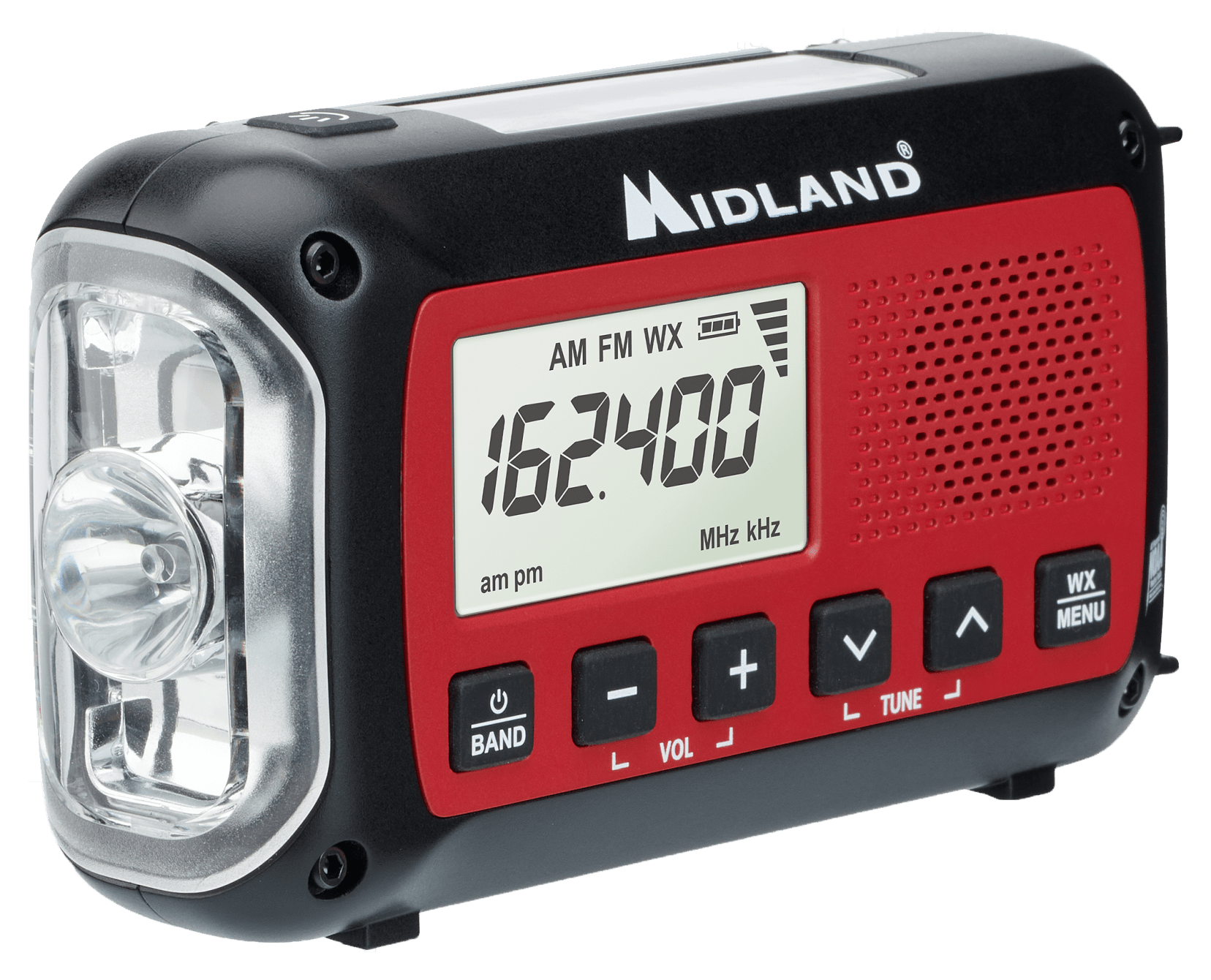 Midland ER40 Emergency Crank Weather Radio - gifts for outdoorsy dads
