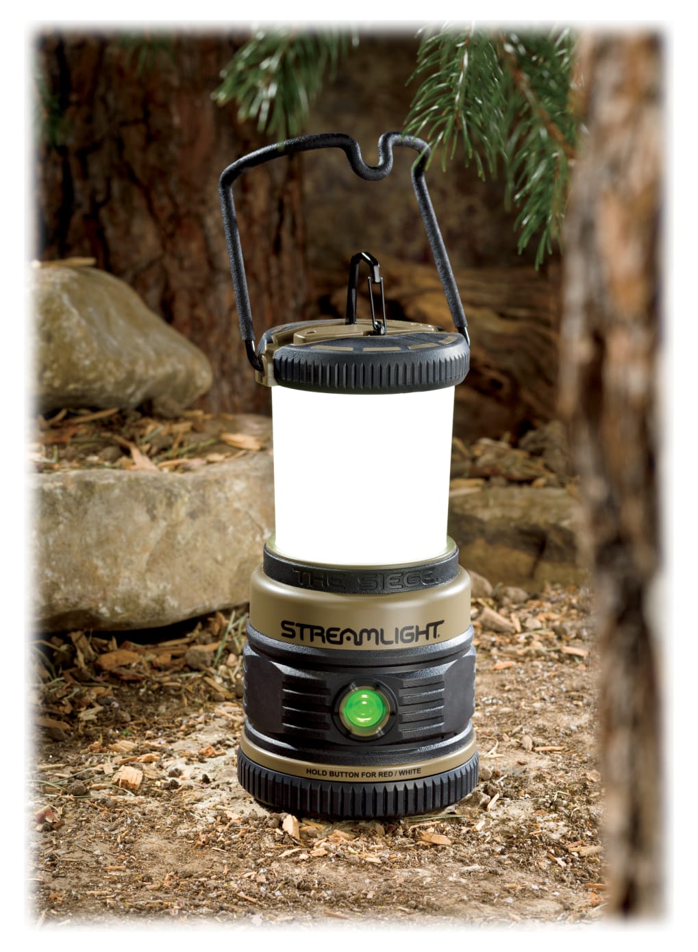 Streamlight Siege 3D LED Lantern-Coyote Tan - family fall camping trips