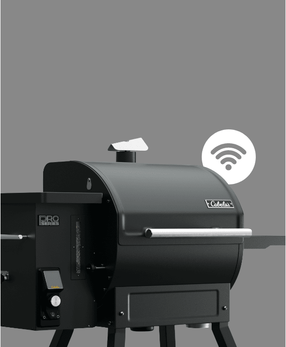 Cabela’s Pro Series 24 Wi-Fi pellet smoker