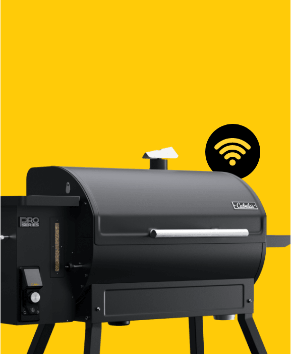 Cabela’s Pro Series 36 Wi-Fi pellet smoker