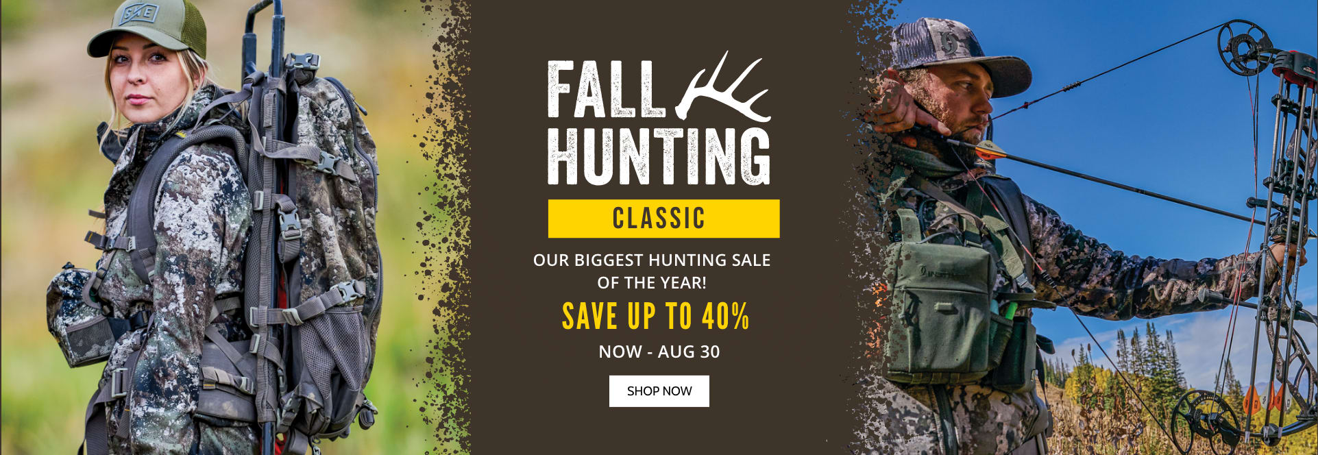 Fall Hunting Classic - Shop our Biggest Sale of the Year!