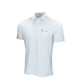 Peter Millar Half and Half Performance Jersey Polo- Payne’s Valley