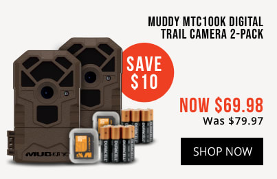 Muddy MTC100k Digital Trail Camera 2-Pack