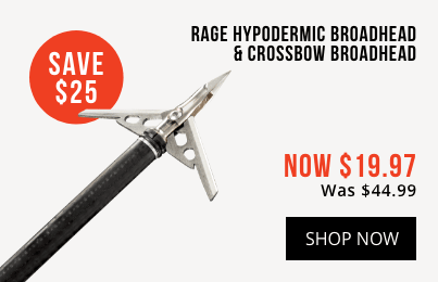 Rage Hypodermic Broadhead & Crossbow Broadhead