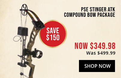 PSE Archery Stinger ATK RTS Compound Bow Package