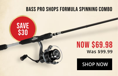 Bass Pro Shops Formula Spinning Combo