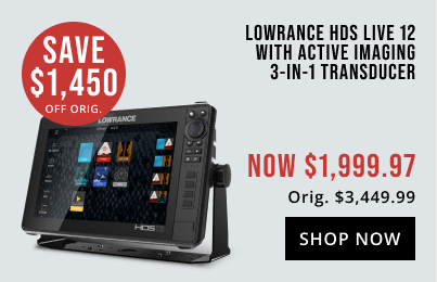 Lowrance HDS Live 12 with Active Imaging 3-In-1 Transducer