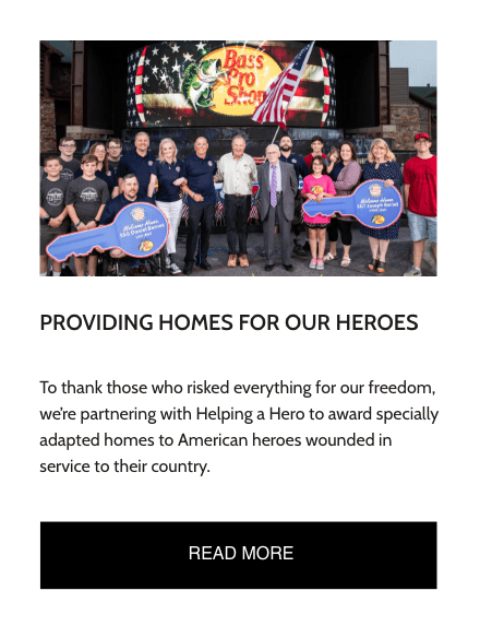 PROVIDING HOMES FOR OUR HEROES
