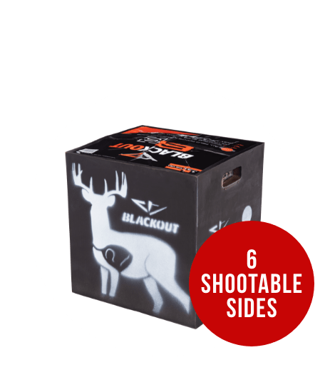 Blackout 6-Sided
					Foam Target