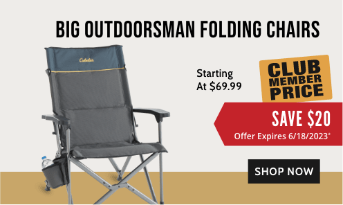Big Outdoorsman Folding Chairs