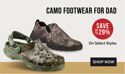 Camo Footwear For Dad