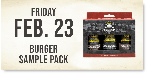 Feb 23 - Burger Sample Pack