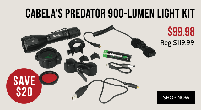 Cabela's Predator 900-Lumen Light Kit