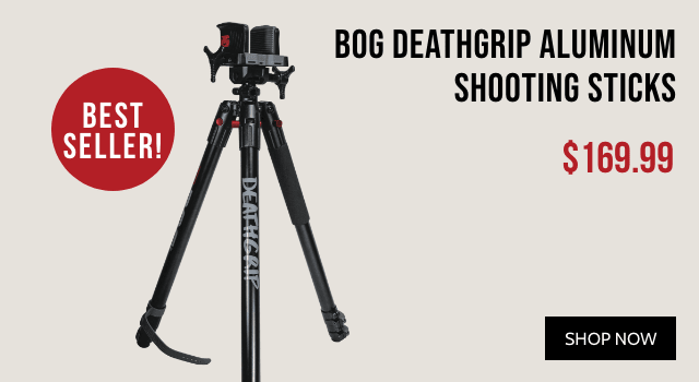 BOG DeathGrip Aluminum Shooting Sticks