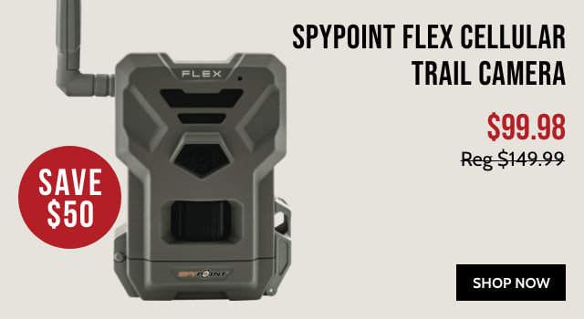 SpyPoint FLEX Cellular Trail Camera 