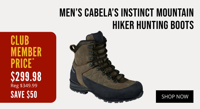 Cabela's Instinct Mountain Hiker Hunting Boots for Men