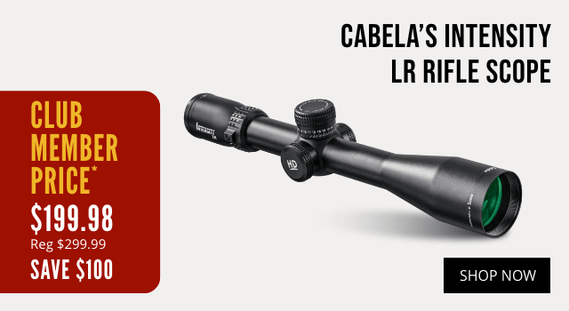 Cabela's Intensity LR Rifle Scope