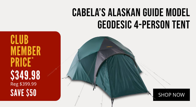 Cabela's Alaskan Guide Model Geodesic Tents