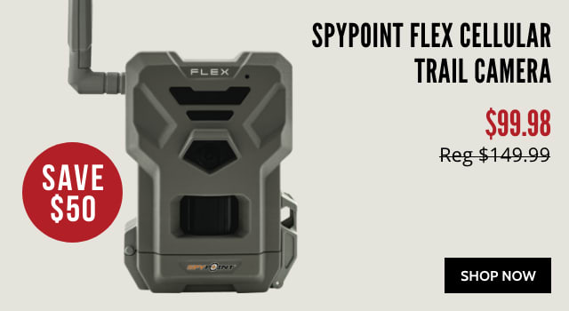 SpyPoint FLEX Cellular Trail Camera 