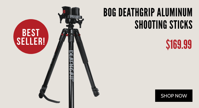 BOG DeathGrip Aluminum Shooting Sticks
