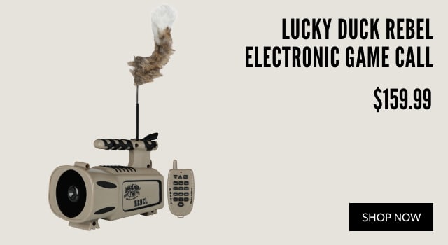 Lucky Duck Rebel Electronic Game Call