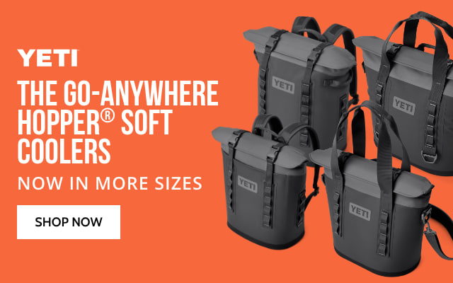 THE GO-ANYWHERE HOPPER® SOFT COOLERS