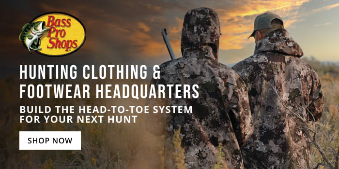 Bass Pro Shops and Cabela's Hunting Clothing and Footwear Headquarters. Build the head-to-toe system for your next hunt. Click here to shop now