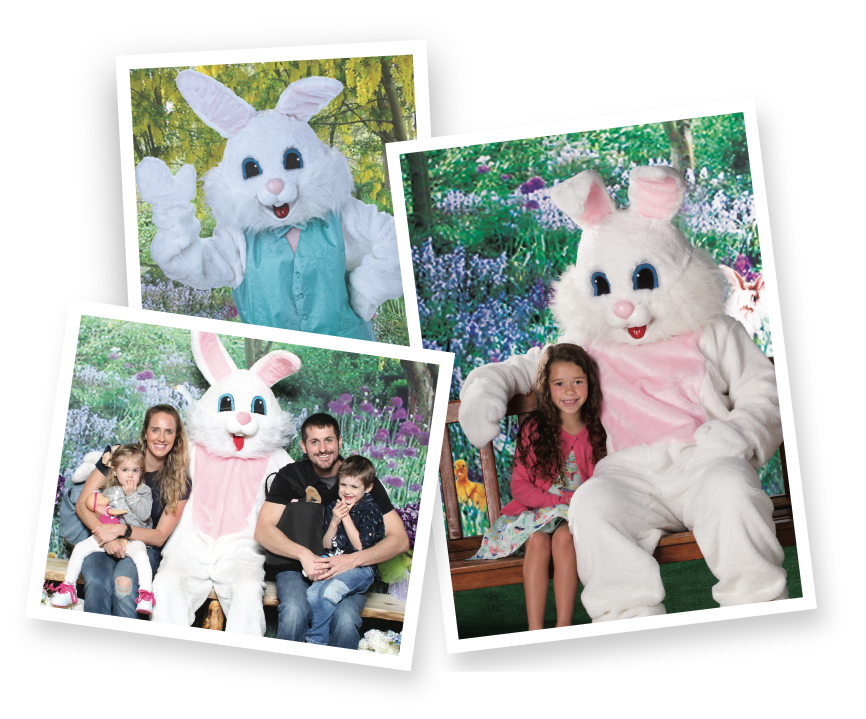 Easter Bunny Photos at Bass Pro Shop