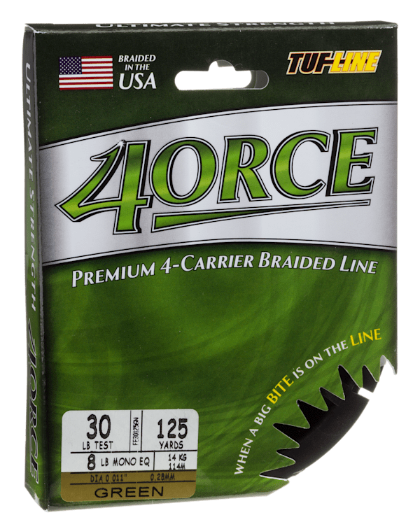Tuf-Line 4orce Braided Line - 50 lb. - 125 Yards