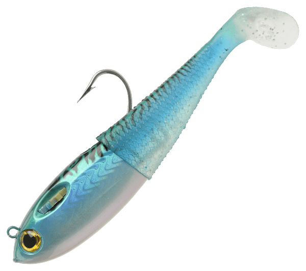 Spooltek Fatty Swimbait - 1-1/4 oz. - Green Mackerel