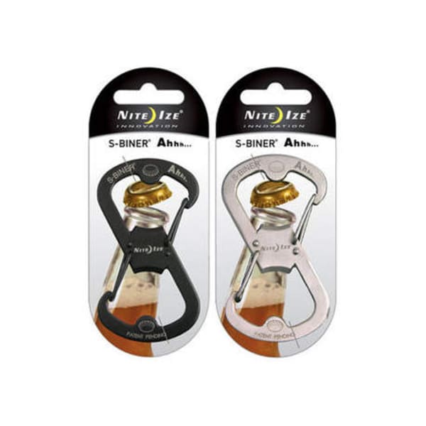 Nite Ize S-Biner Ahhh Carabiner - Black