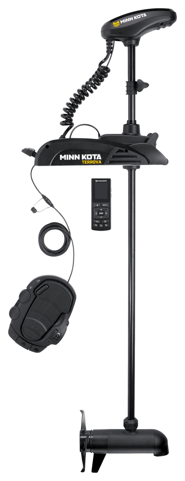 Minn Kota Terrova Freshwater Trolling Motor w/Dual Spectrum CHIRP Sonar and Wireless Remote - 12V - 55-lb. Thrust - 45'' Shaft