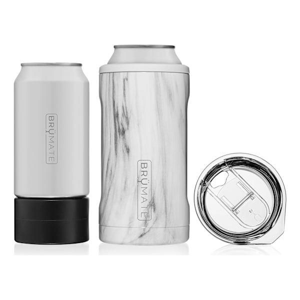 BruMate Hopsulator TRiO 3-in-1 Can Cooler - Carrara - 12 oz./16 oz.