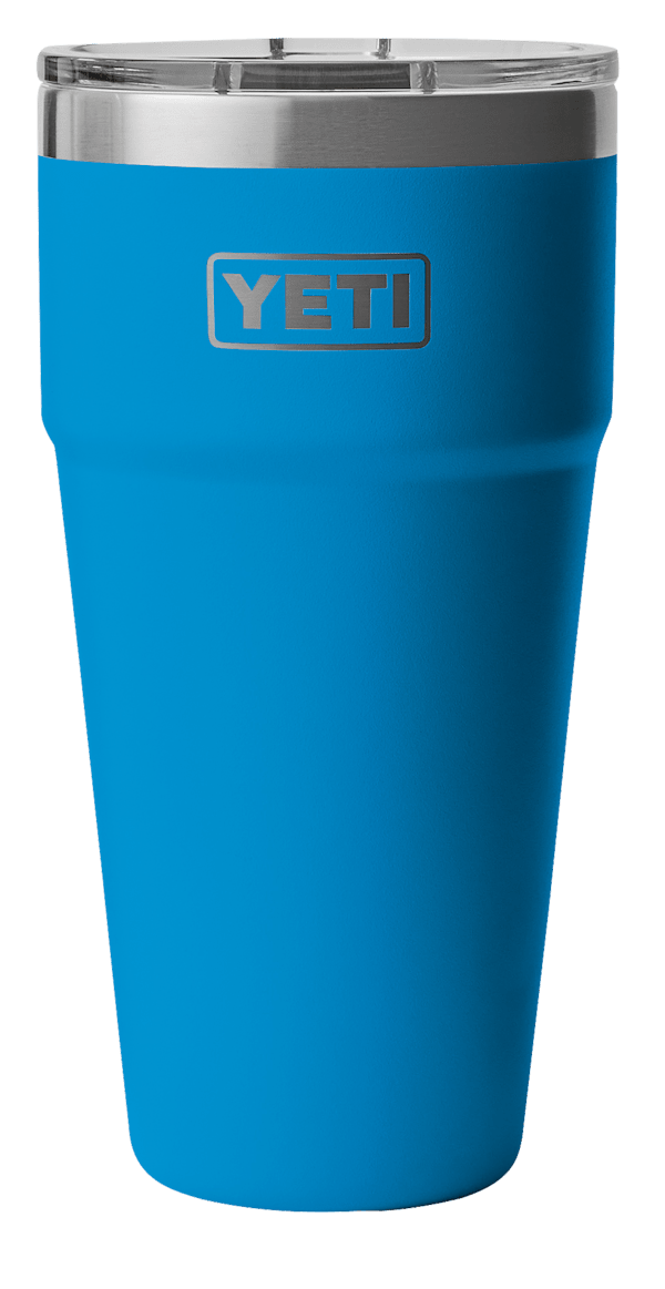 YETI Rambler Stackable Tumbler with MagSlider Lid - Big Wave Blue - 30 oz.