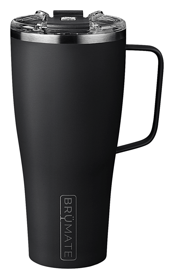 BruMate Toddy XL Insulated Beverage Mug with Lid - Matte Black