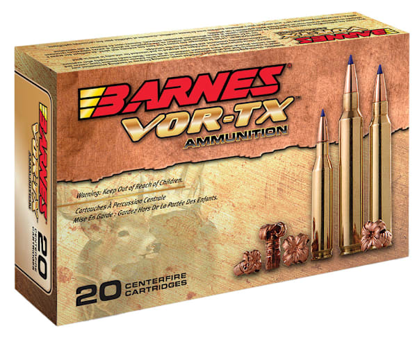 Barnes VOR-TX .223 Remington 55 Grain Centerfire Rifle Ammo