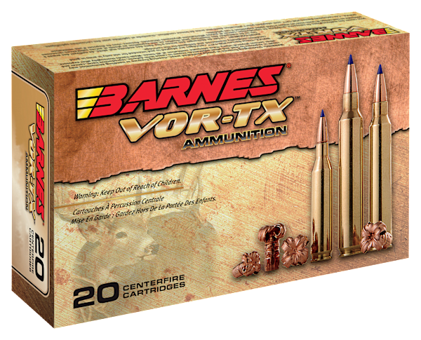 Barnes VOR-TX 5.56x45mm NATO 62 Grain Centerfire Rifle Ammo