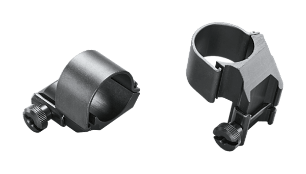 Weaver Detachable Top-Mount Rings - Black - High (Both Extended)