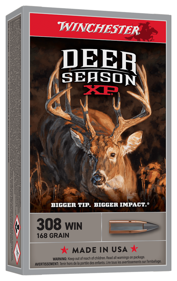 Winchester Deer Season XP .308 Winchester 168 Grain Centerfire Rifle Ammo