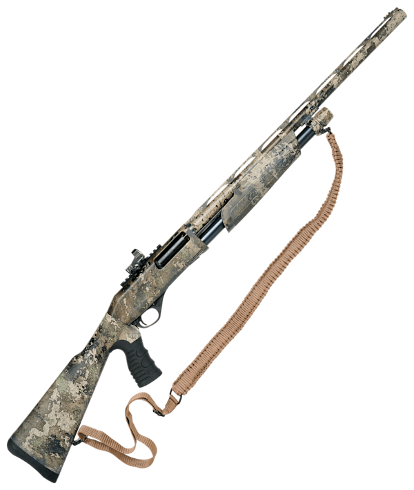 Stoeger P3500 Pump-Action Shotgun with Trulock XF Extended Turkey Choke, Sling, and Burris FastFire 3