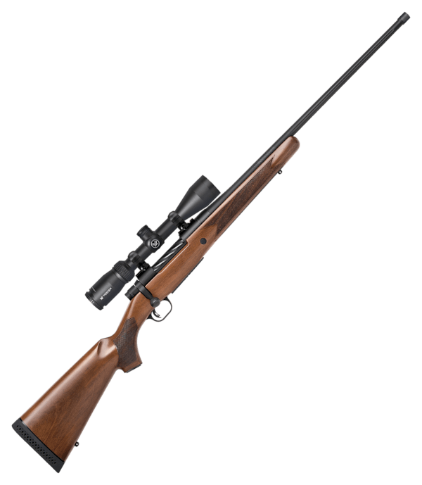 Mossberg Patriot Walnut Bolt-Action Rifle with Vortex Crossfire II 3-9x40 Scope
