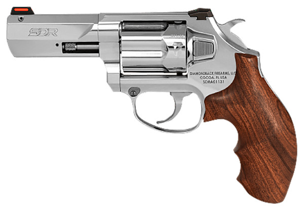 Diamondback Firearms SDR 3" DA/SA Revolver with Hogue Wood Grips
