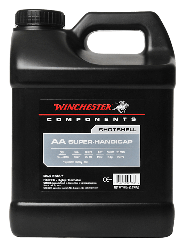 Winchester Super Handicap Ball Powder Smokeless Propellent - 8 lbs.