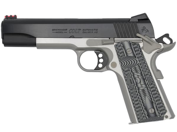 Colt 1911 Series 70 Competition Stainless Steel Semi-Auto Pistol - .45 ACP - Blued