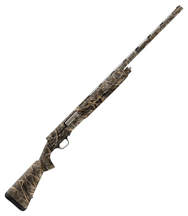 Browning A5 Semi-Auto Shotgun - Mossy Oak Shadow Grass Habitat - 12 Gauge