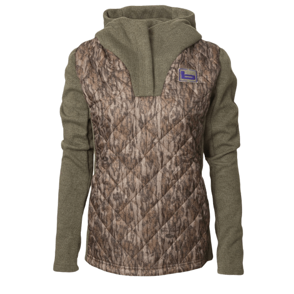 Banded Women's Kinetic Hybrid Hoodie - Mossy Oak Bottomland - L